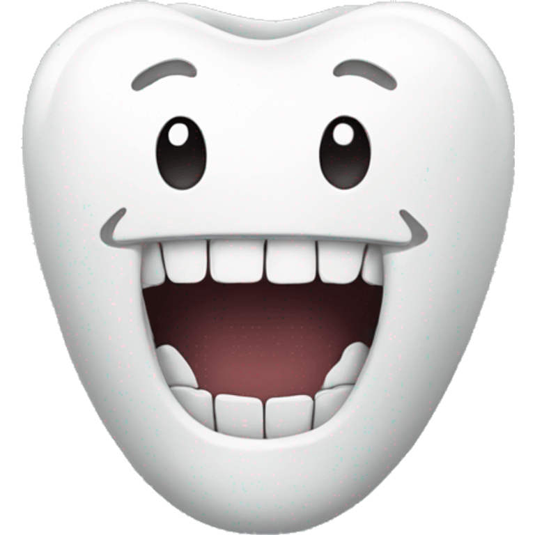 Teeth new year emoji