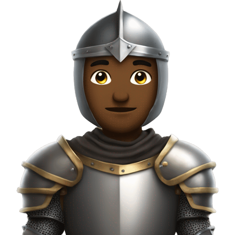 Me as a knight emoji