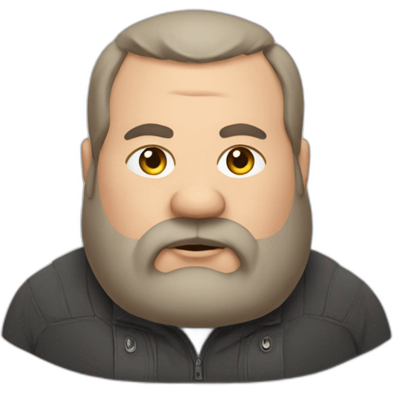 big fat man slavic emoji