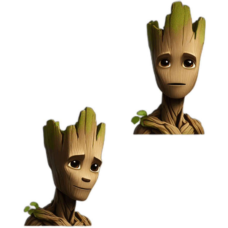 Groot galaxy guardians emoji