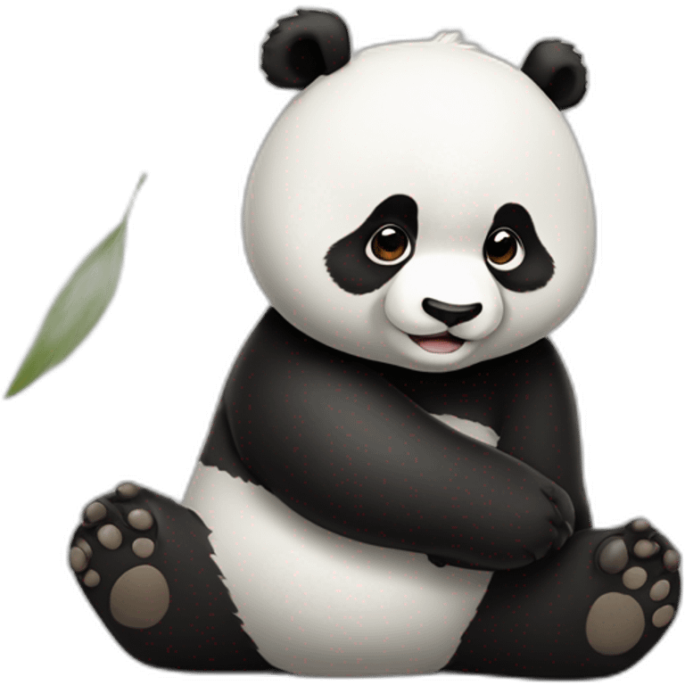 panda qui fais un pouce levé emoji