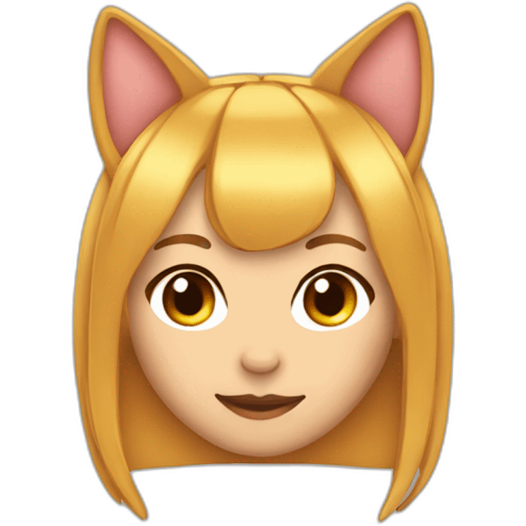 sexy cat ears emoji