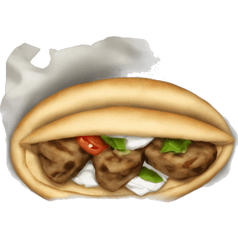 Greek gyro emoji