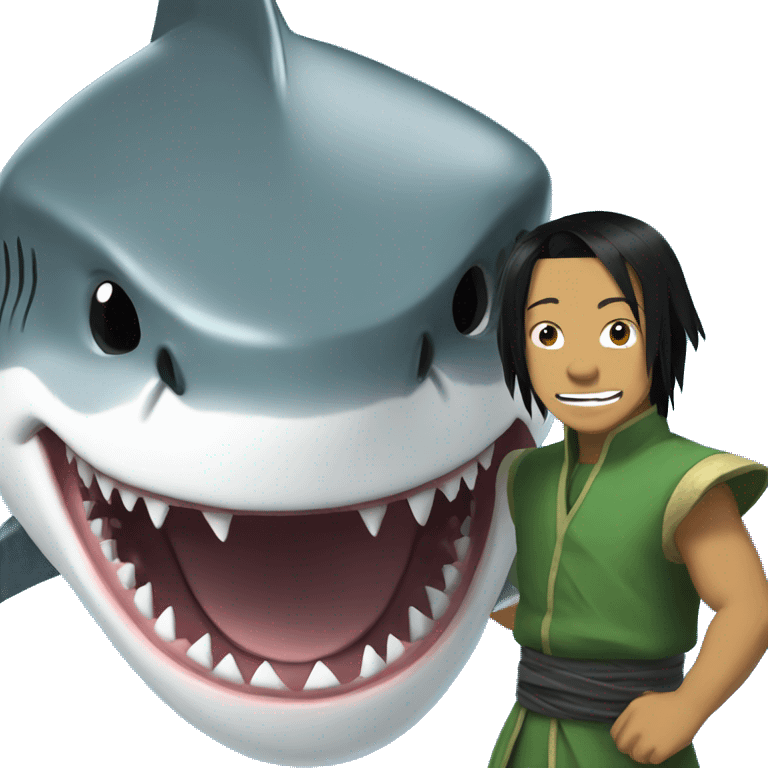 shark with toph emoji