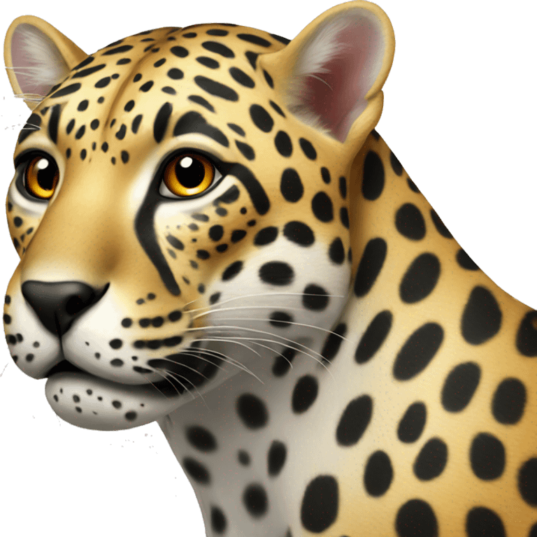 spotted jaguar emoji