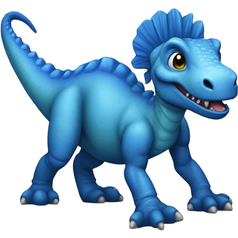 Blue Dinosaur  emoji