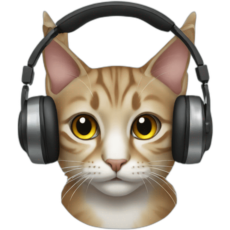 cat dj emoji