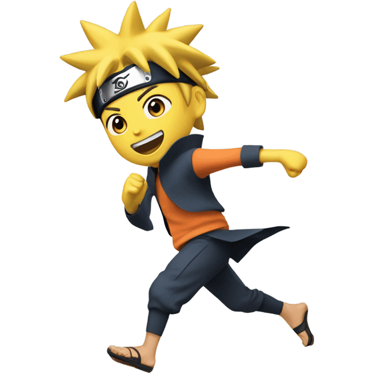 Naruto run  emoji