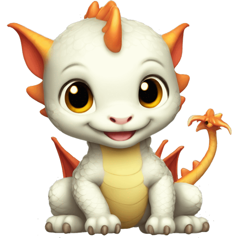 Bébé dragon  emoji