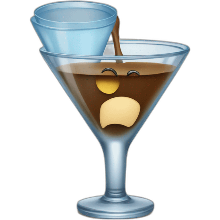 Depresso martini emoji