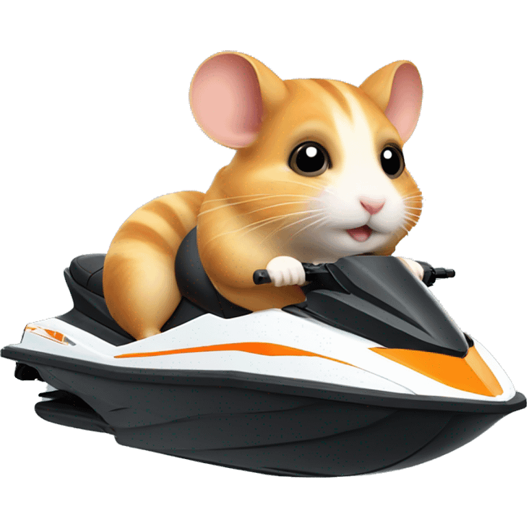 hamster on jetski emoji