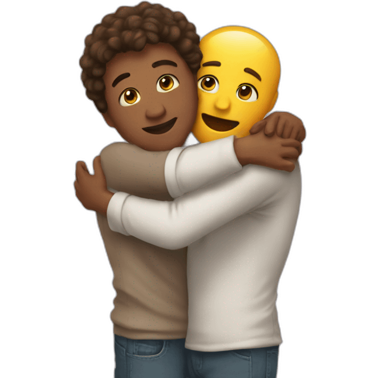 Love hug  emoji