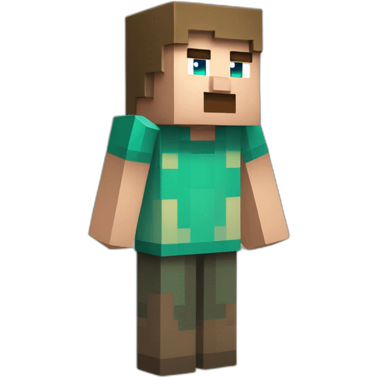 minecraft steve decepcionado emoji