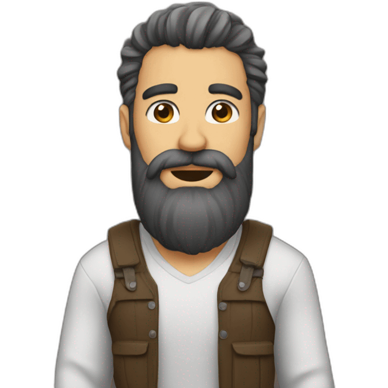 Barbu emoji