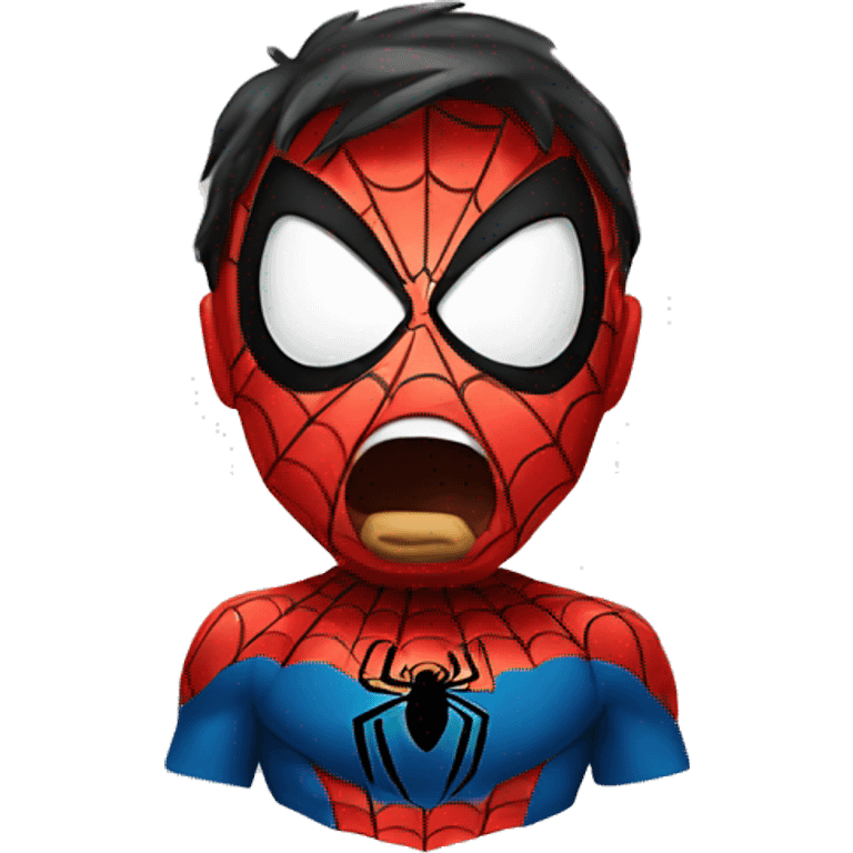 angry spiderman emoji emoji