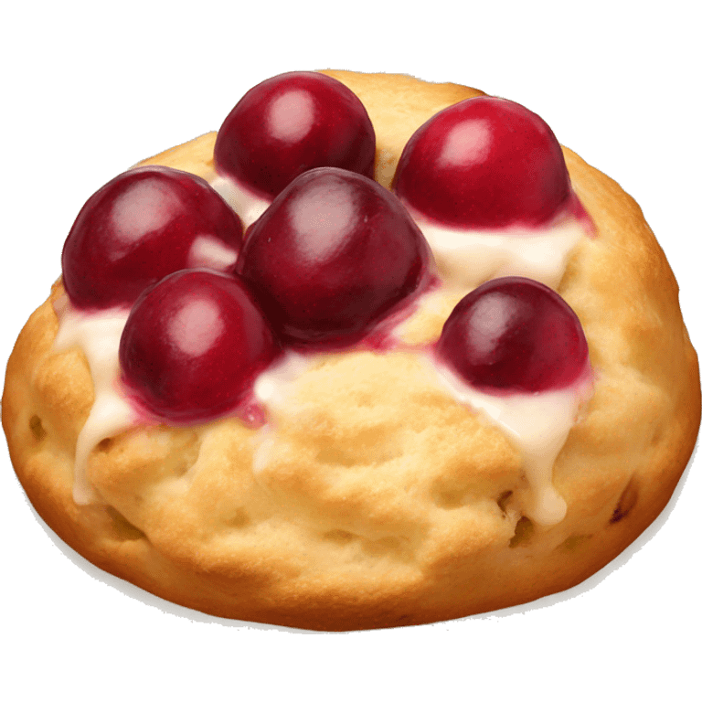 cranberry scone emoji