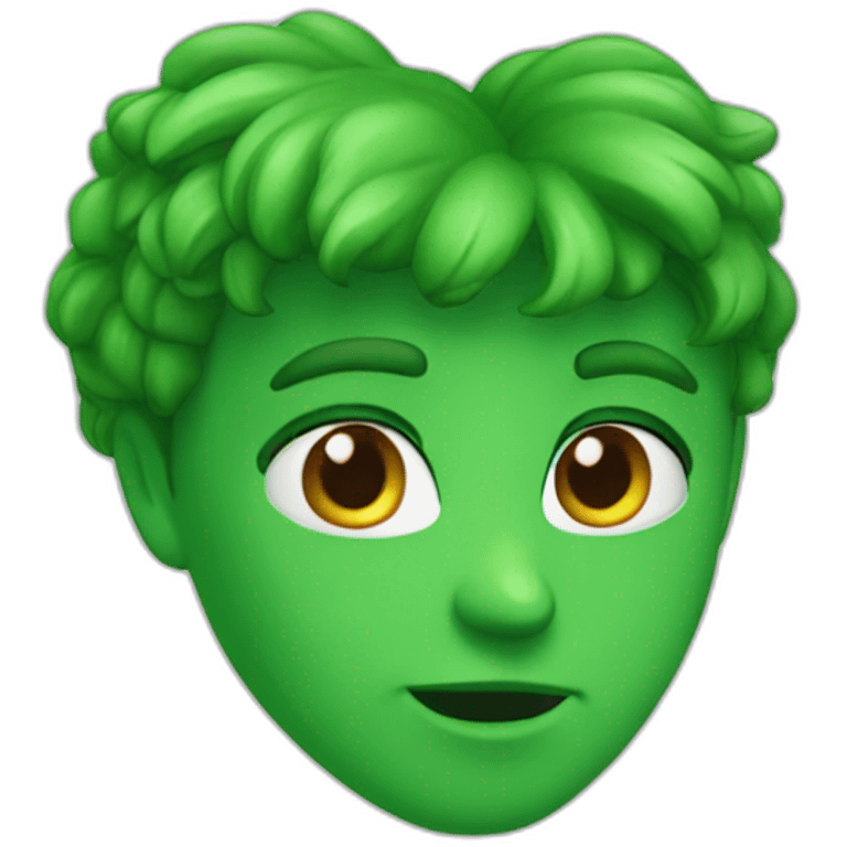 Coeur vert emoji