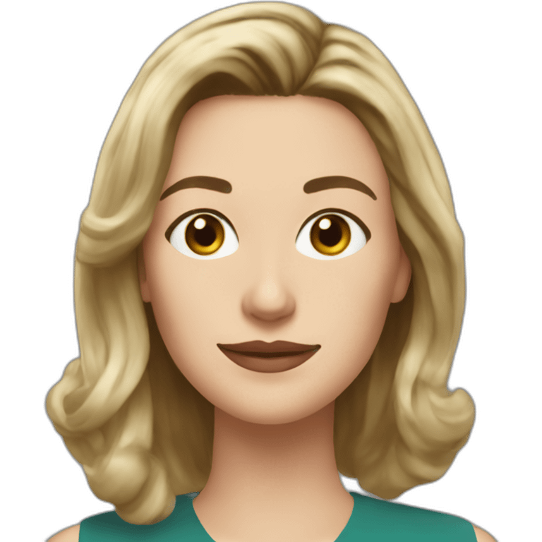 Sandrine Voillet bbc presenter emoji