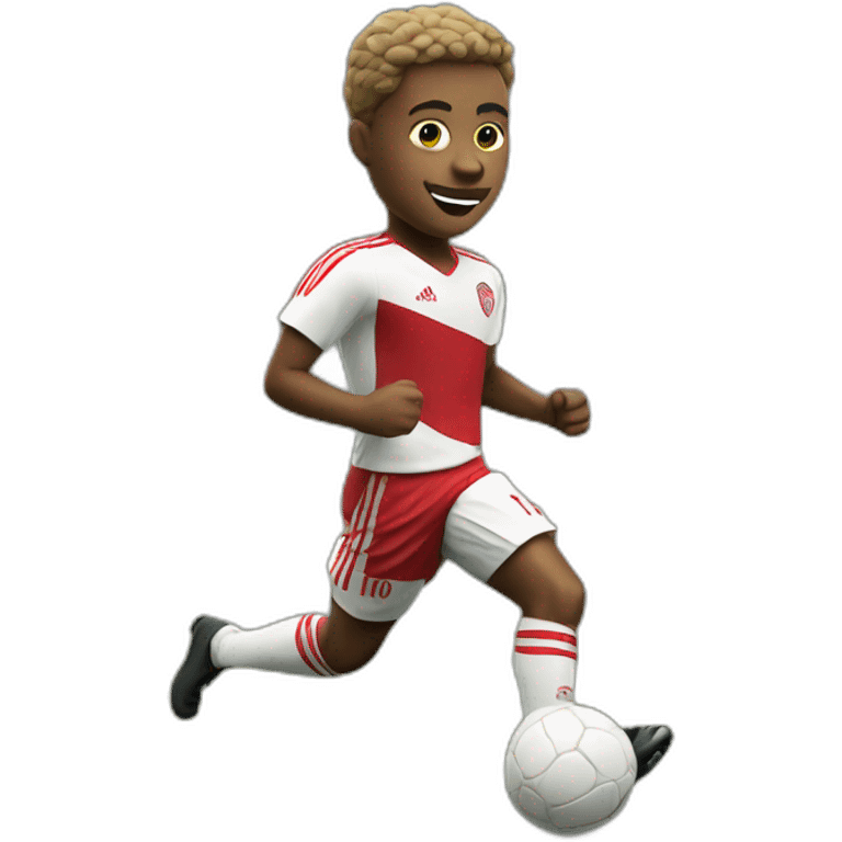 ajax player running emoji