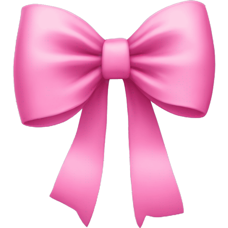 Pink bow emoji