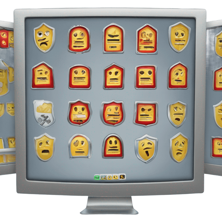 virus pc emoji