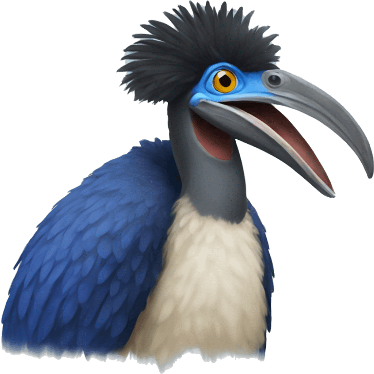 Cassowary emoji