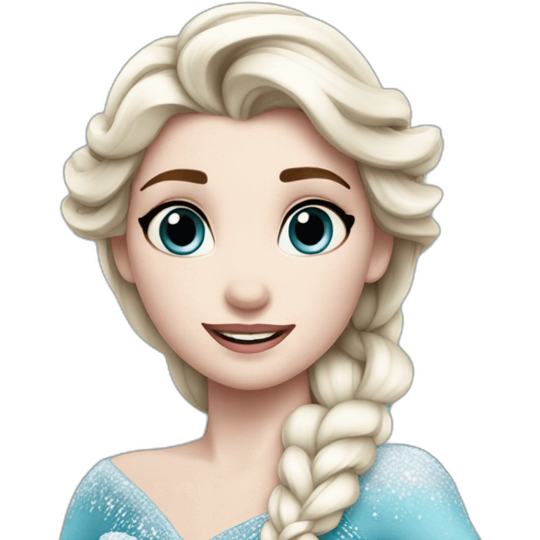 Elsa from Disney emoji