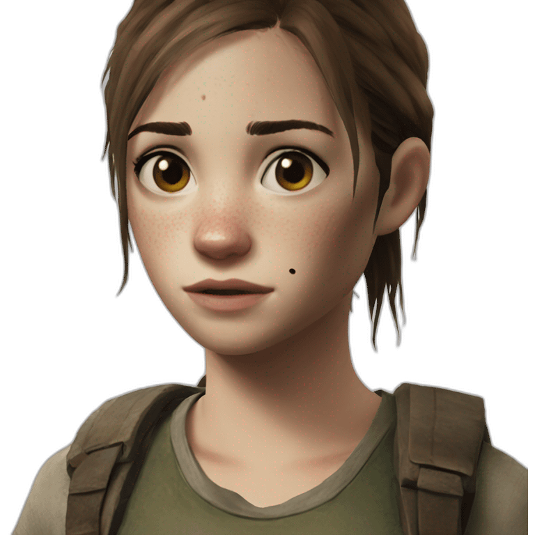 Ellie the last of us emoji