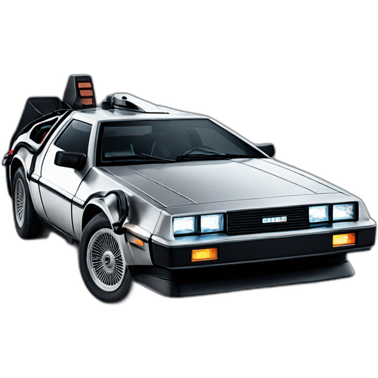 delorean emoji