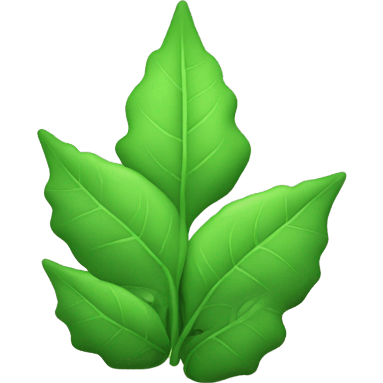 Gas leaf emoji