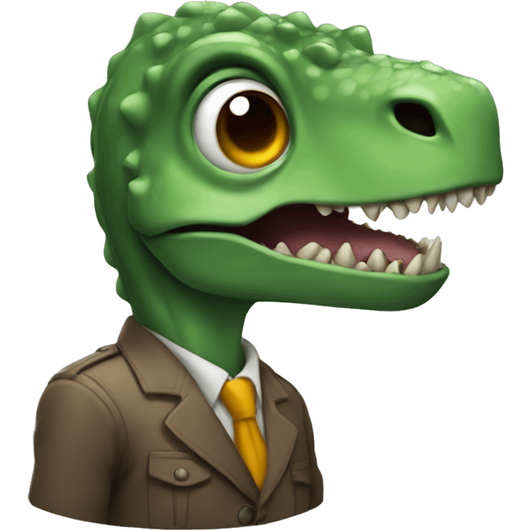 Dino spy emoji