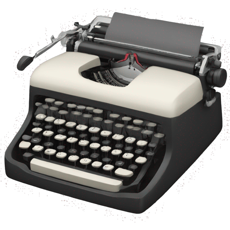 Typewriter emoji