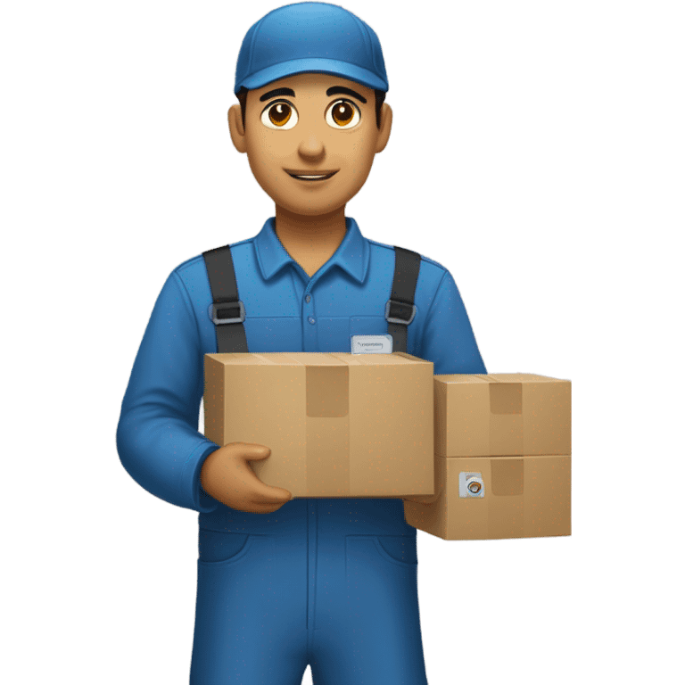 Uzbek warehouse worker emoji