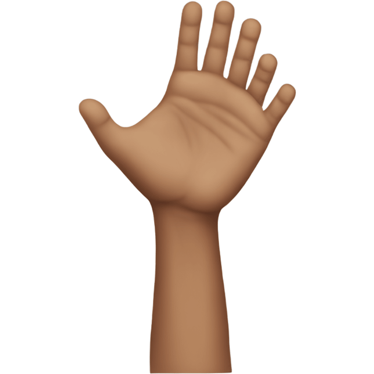 An arm emoji