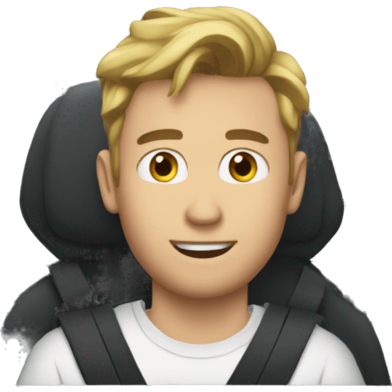 andrew tate in a car emoji