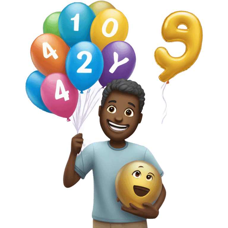 Happy last day of being 49 emoji