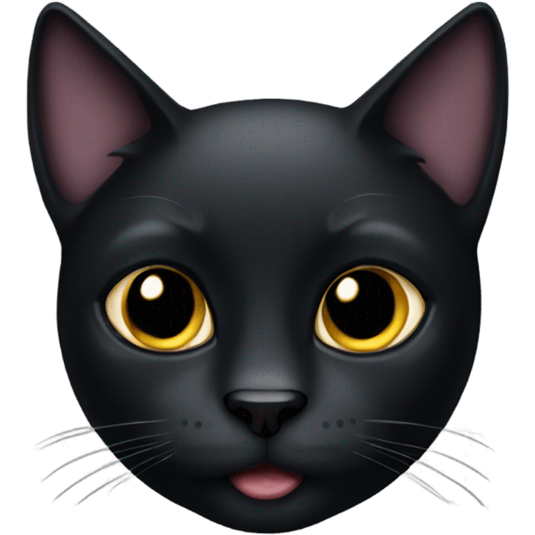 Black cat emoji