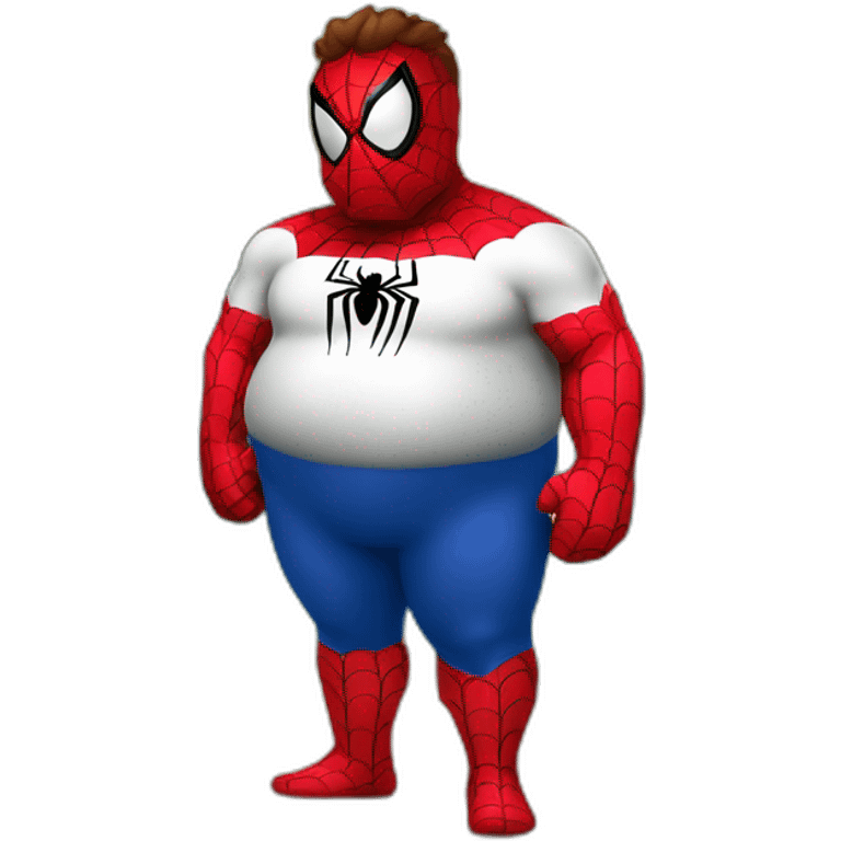 Fat-spiderman-on-an-island emoji