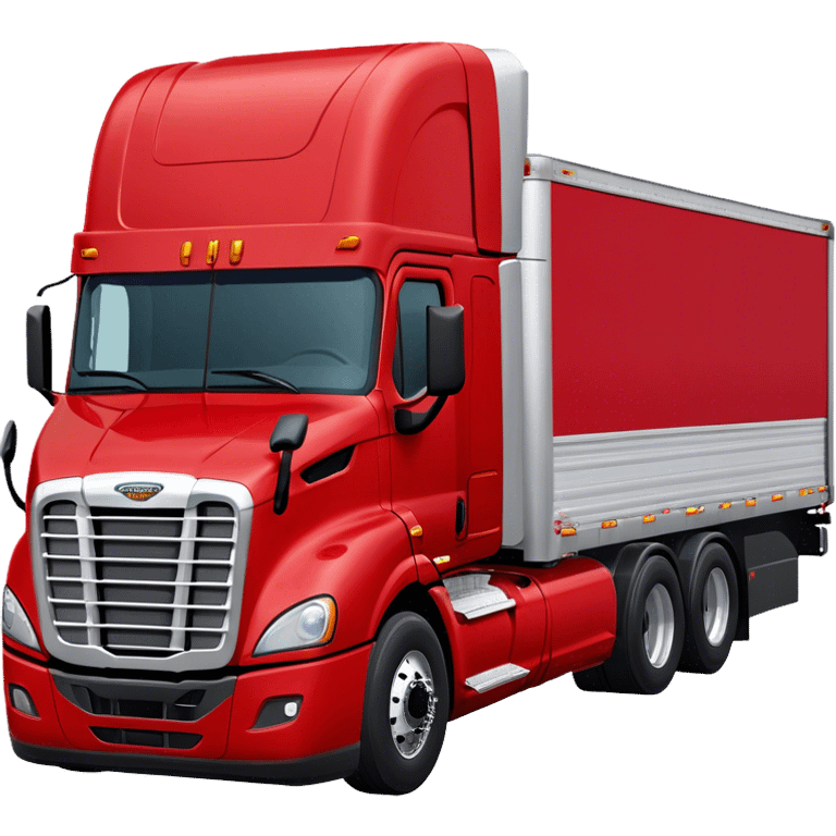 Cattle Truck - Freightliner Cascadia (Model Year: 2021) (Iconic colour: Red) emoji