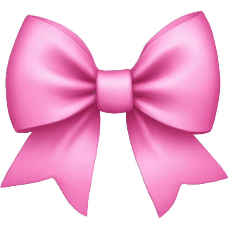 Pink bow emoji