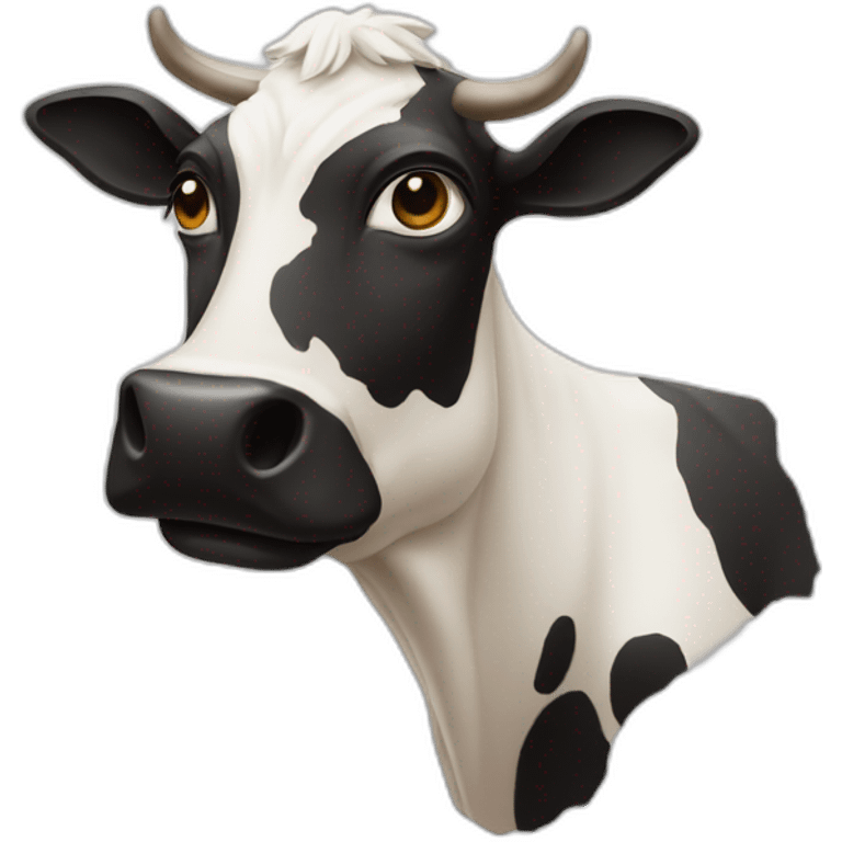 La vache qui rie emoji