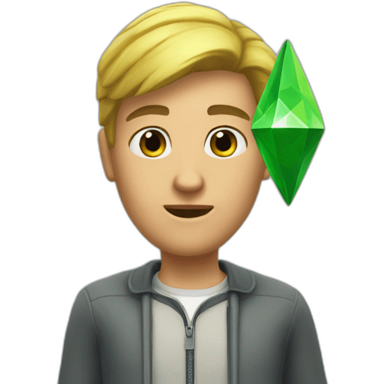 Sims plumbob emoji