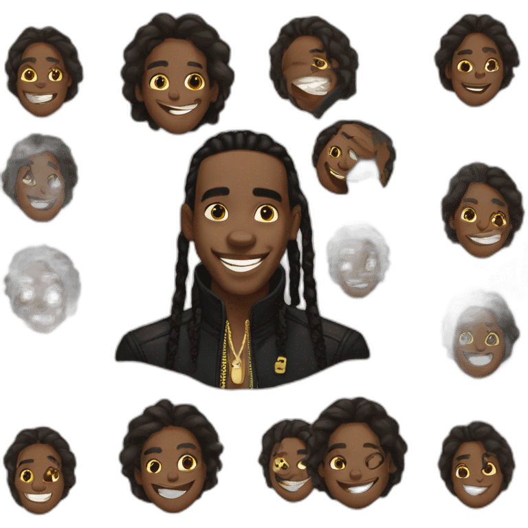 Ynw Melly smiles emoji