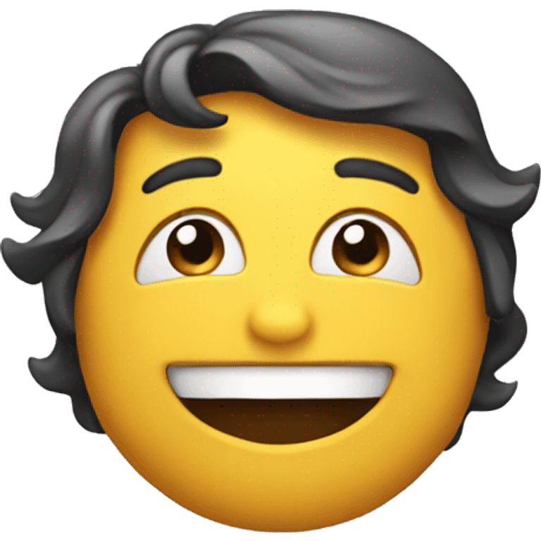 Happy emoji with closed mouth emoji