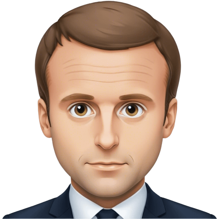 Emmanuel Macron emoji