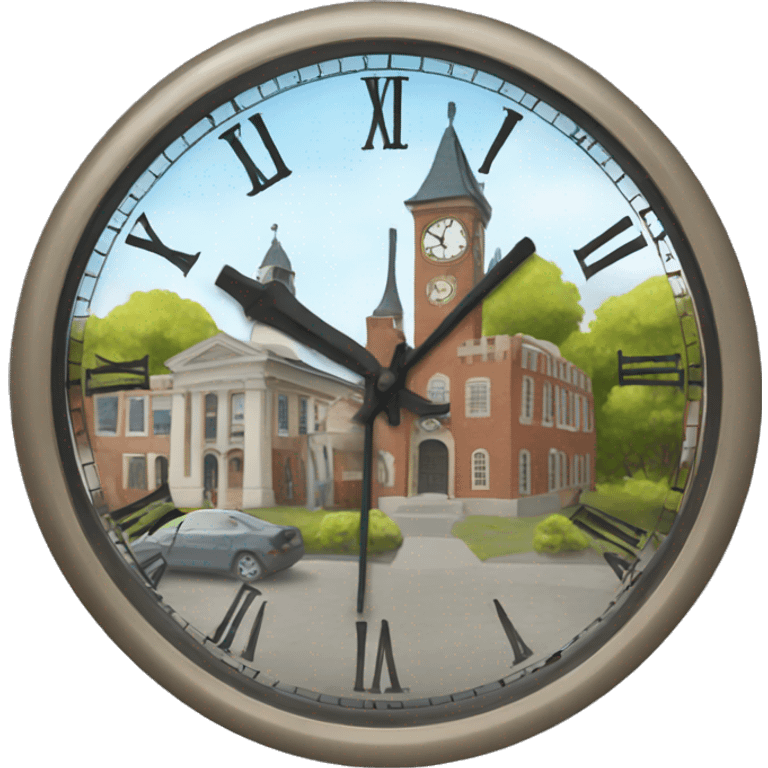 clock tower emoji