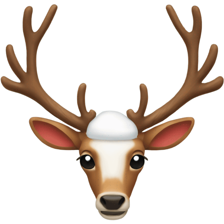 Christmas antlers emoji