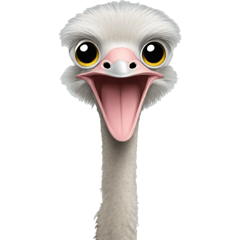 ostrich emoji