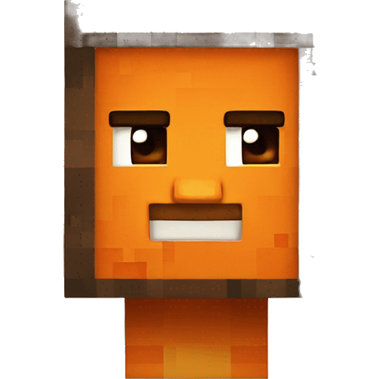 minecraft orange emoji