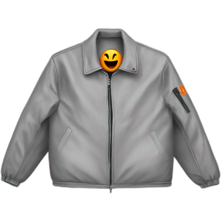 Vlone Jacket with a V in it emoji